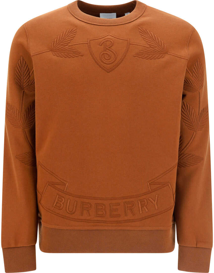 Burberry Banstead Sweatshirt DARK BIRCH BROWN