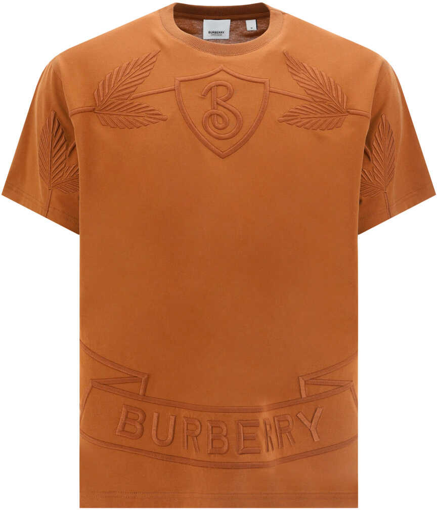 Burberry Alleyn Crest T-Shirt DARK BIRCH BROWN