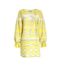 Rochii de zi Icing Print Catwalk Dress Femei