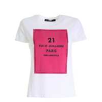 Tricouri Square Address Logo T-shirt Femei