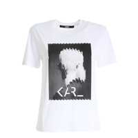 Tricouri Karl Legend Print Tshirt Femei