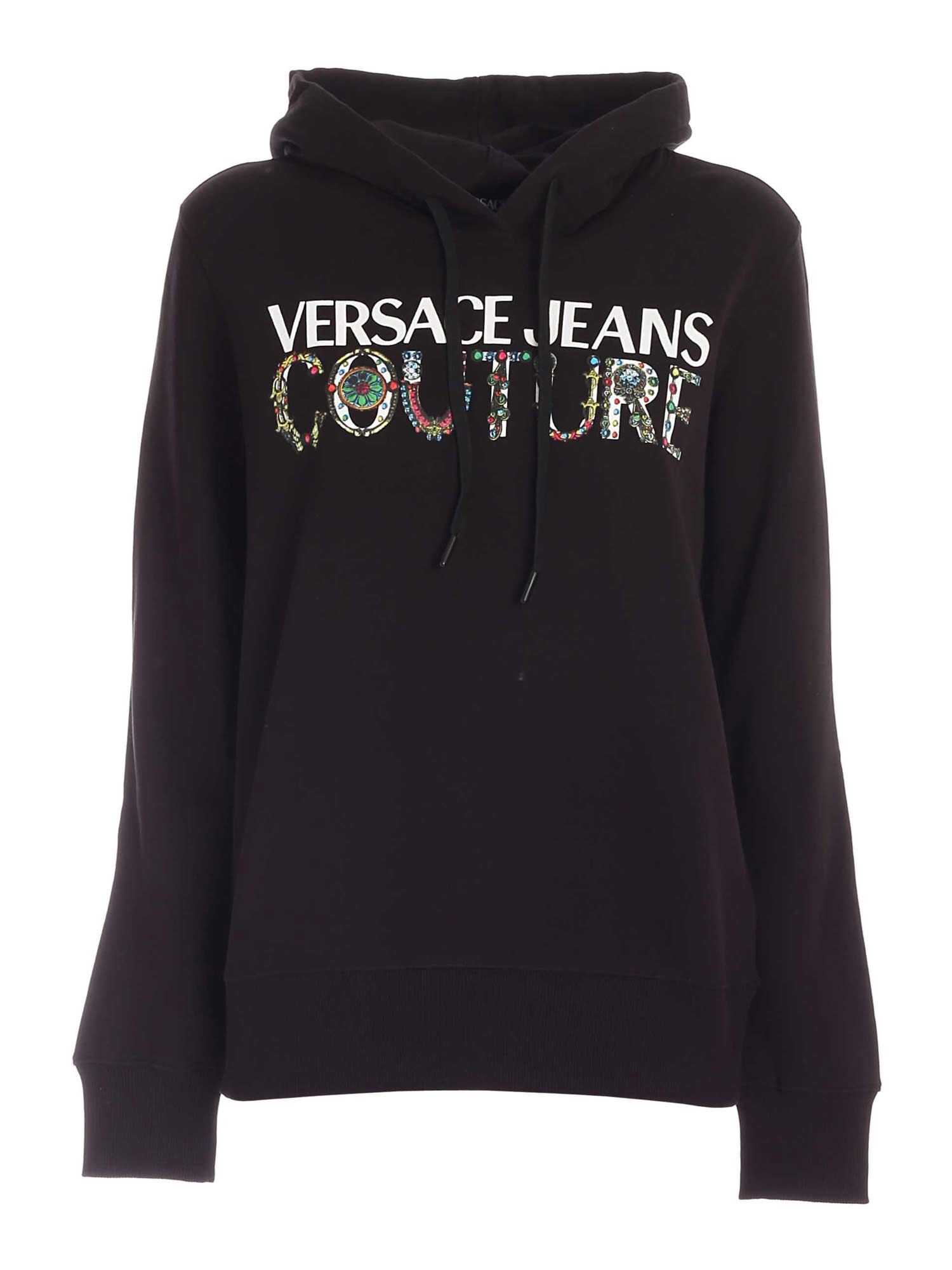 Versace Jeans Couture HO0DIE LOGO BIJOUX NERO