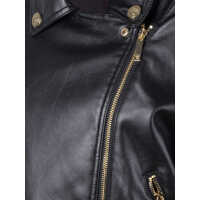 Geci de piele Dama - Geci de piele Chiara Ferragni Eye Like Stud Jacket NERO Femei (BM 9405056) - B-mall.ro