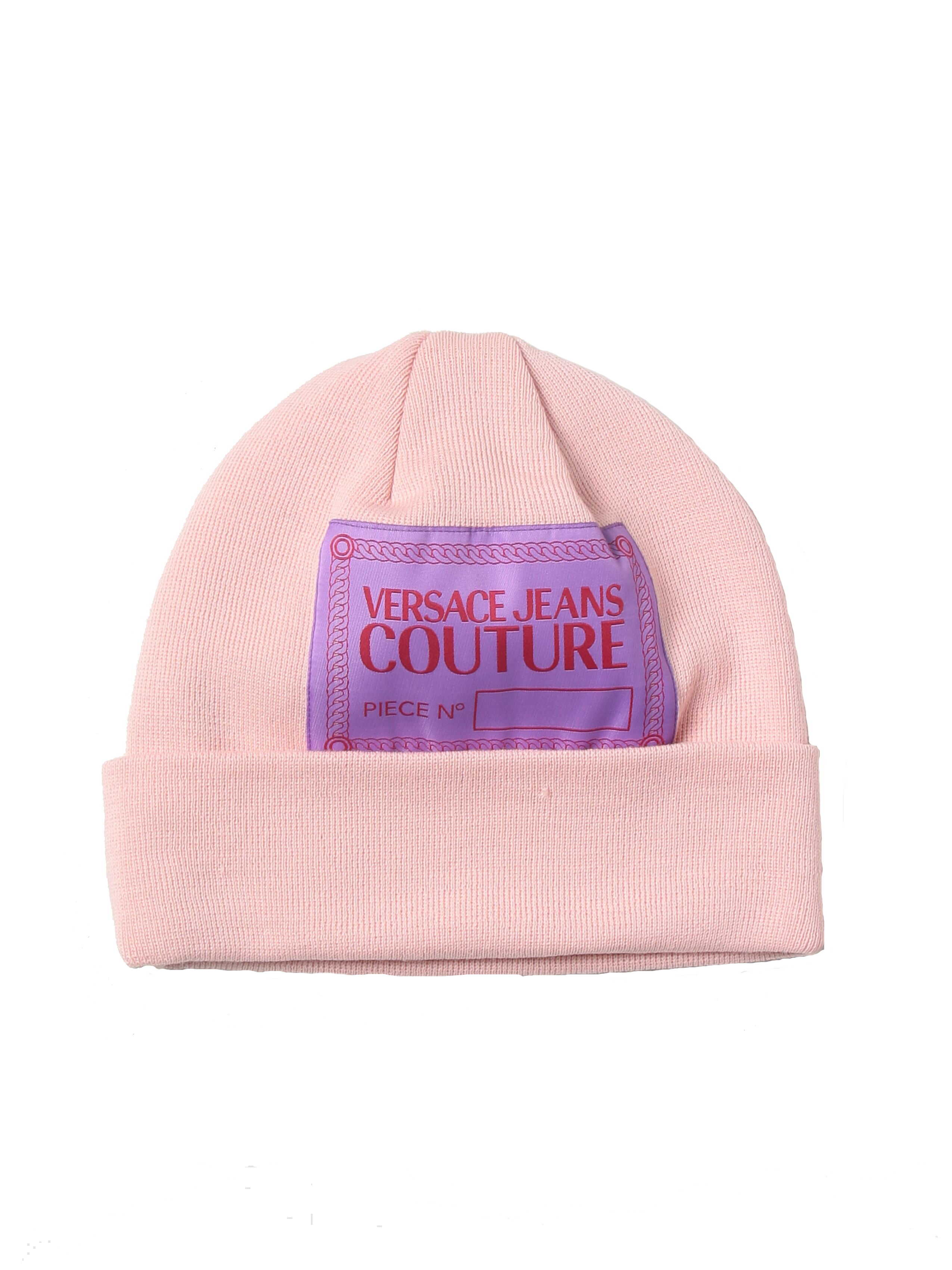 Versace Jeans Couture Piece Number Beanie ROSA ANTICO