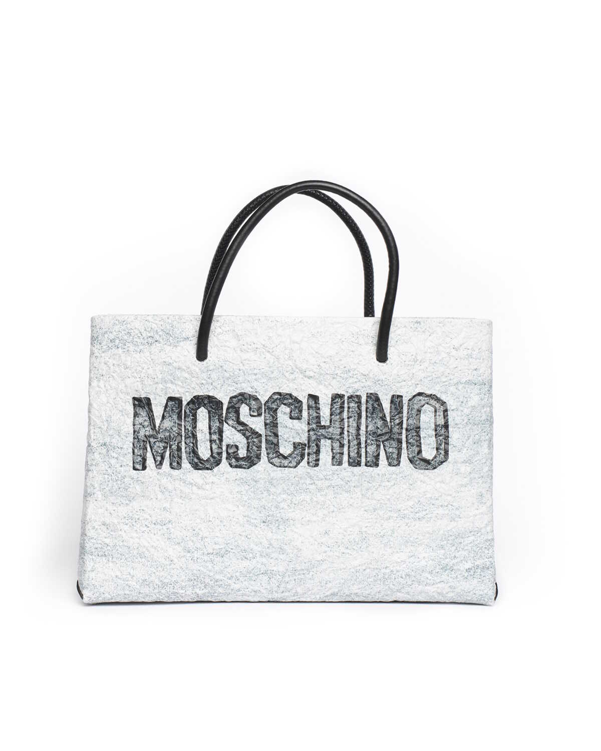 Moschino Carved Stone Bag GRIGIO