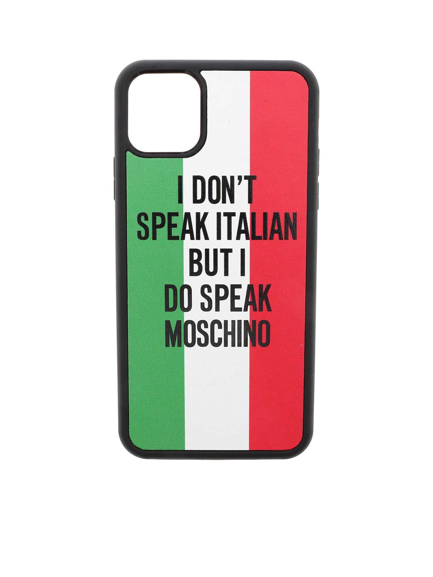 Moschino Italia Cover iPhone 11 Pro Max MULTICOLOR