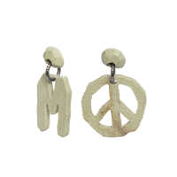 Cercei Carved Stone Earrings Femei