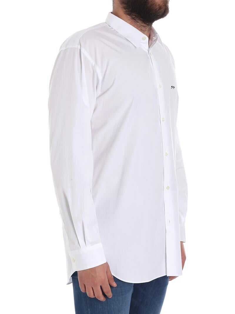 Comme des Garçons shirt basic cifre BIANCO