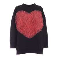 Bluze Vivetta Rouches Heart sweatshirt