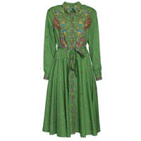 Rochii de zi Printed Midi Shirting Dress Femei