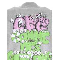 Topuri Comme des Garçons pentru Barbati - Bluze de trening Comme des Garons KAWS Zipped Sweat CDG GRIGIO MELANGE Barbati (BM 9405959) - B-mall.ro
