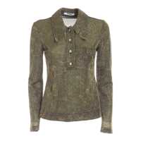 Bluze Vivetta Lurex Long Sleeve Top