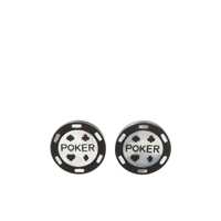Butoni Poker chip cufflinks Barbati
