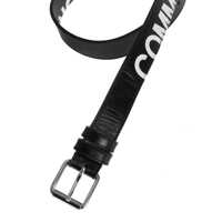Curele Comme des Garçons Dama - Curele Comme des Garons Huge Logo Belt ROSSO Femei (BM 9406403) - B-mall.ro