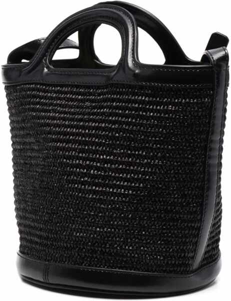 Genti de mana Marni Tropicalia Bucket Bag BLACK Femei (BM 9408608) 3