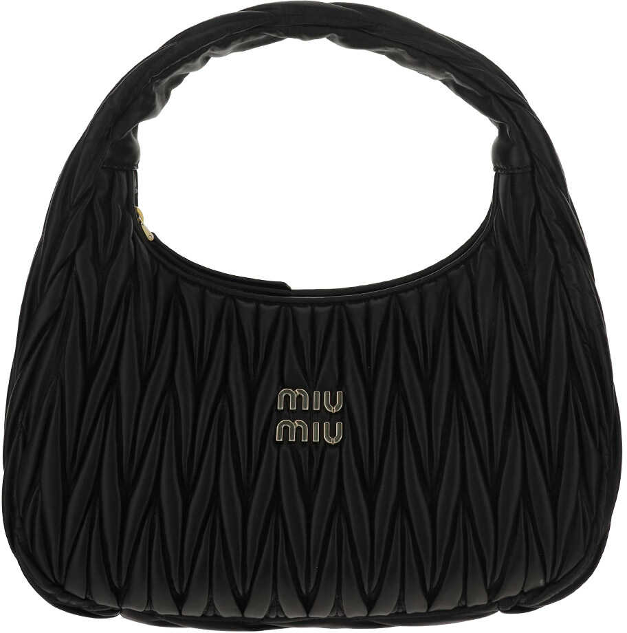 Miu Miu Wander Shoulder Bag NERO