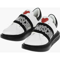 Sneakers Love Faux Leather Sneakers With Contrasting Sole Femei