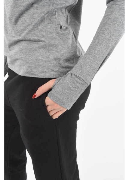 Pulovere Nike Lightwear Half Zip Sweater Gray Femei (BM 9409376) 3