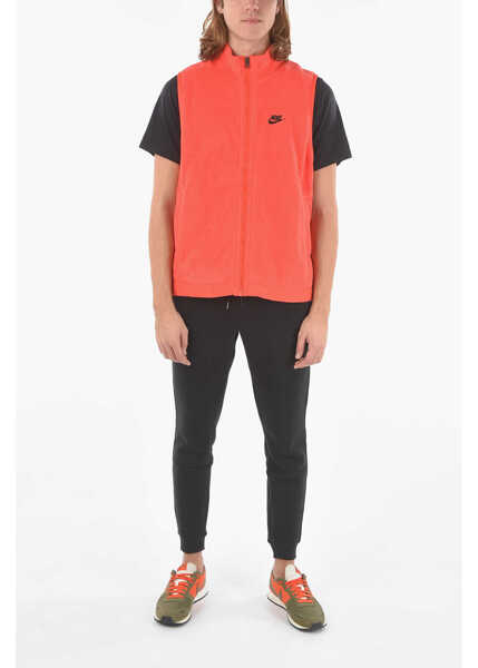 Jachete Nike Sleeveless Fleece Jacket Orange Barbati (BM 9409571) 4