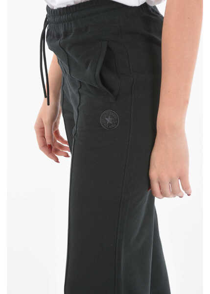 Pantaloni de trening Converse All Star Chuck Taylor Solid Color Stretch Cotton Joggers Black Femei (BM 9410444) 3