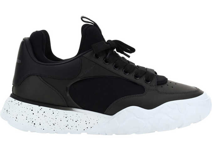 Alexander McQueen Court Tech Trainer Sneakers BLACK/CH/BLK