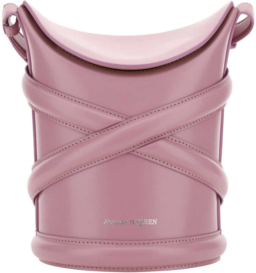Alexander McQueen The Curve Small Bag ANTIC PINK
