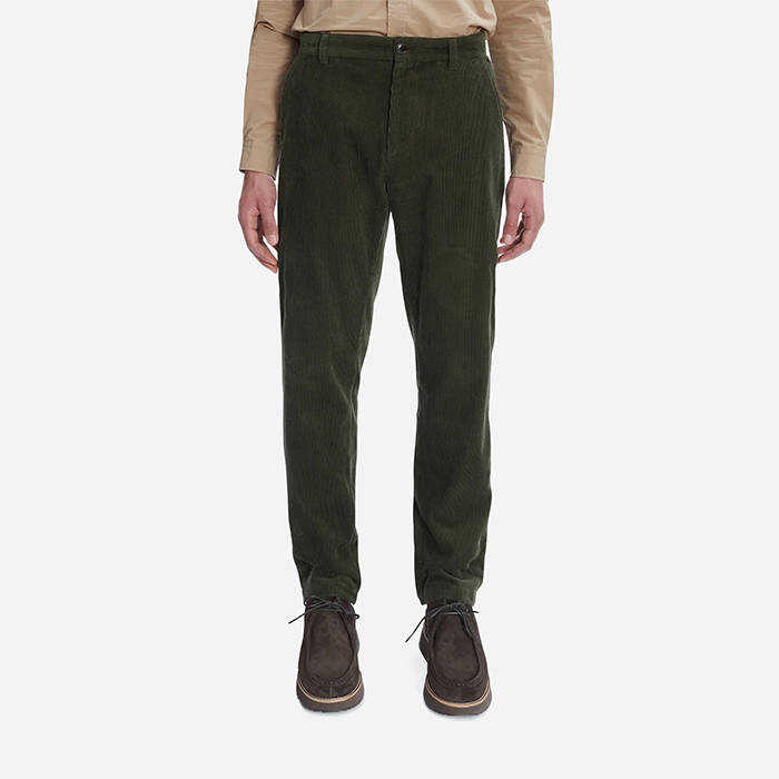 A.P.C. Men\'s trousers A. P. C. Pantalon Constantin COESP-H08396 MILITARY KHAKI GREEN