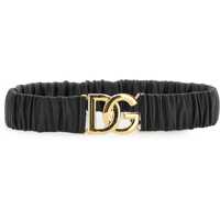 Curele Elasticized Belt With Logo Femei