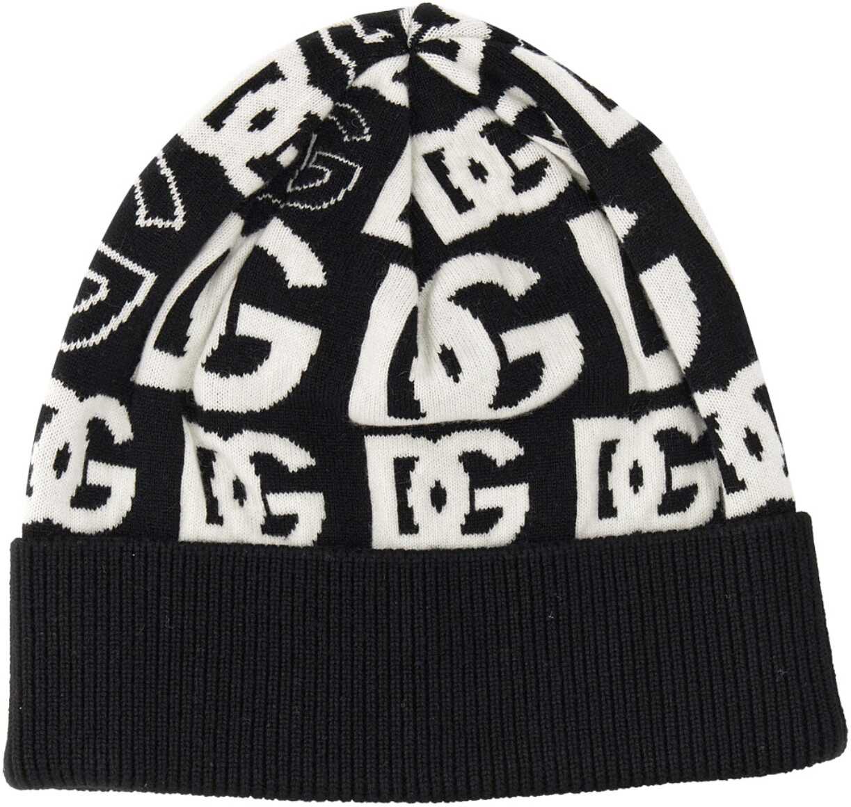 Dolce & Gabbana Cashmere Knit Hat MULTICOLOUR