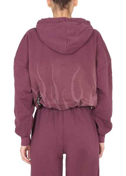 Hanorace Vision of Super Sweatshirt With Logo BORDEAUX Femei (BM 9413261) 3