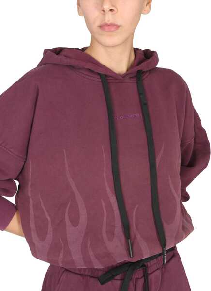 Hanorace Vision of Super Sweatshirt With Logo BORDEAUX Femei (BM 9413261) 4
