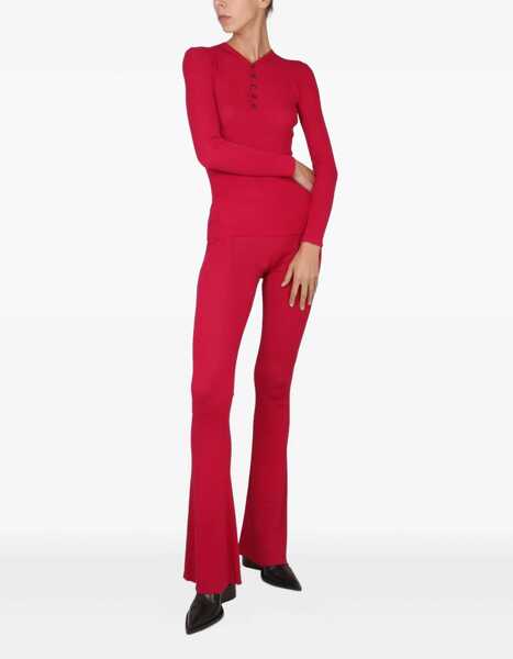 Pantaloni casual DSQUARED2 Flare Pant FUCHSIA Femei (BM 9413321) 2