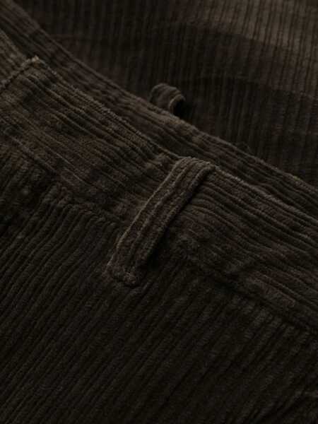 Pantaloni casual DSQUARED2 Wide Leg Pants DARK BROWN Femei (BM 9413324) 5