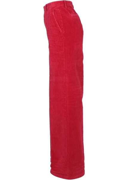 Pantaloni casual DSQUARED2 Wide Leg Pants FUCHSIA Femei (BM 9413348) 4