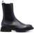 Alexander McQueen Leather Boot CHARCOAL