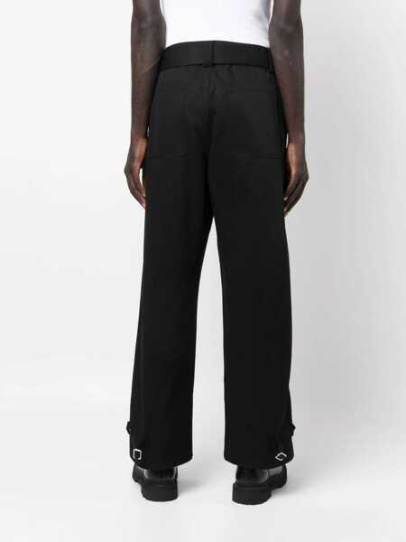 Pantaloni casual Alexander McQueen Cargo Pants BLACK Barbati (BM 9413423) 4