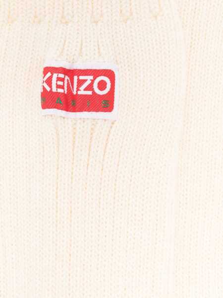 Sosete Kenzo High Socks With Logo Patch WHITE Femei (BM 9413624) 2