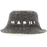 Palarii Bucketin Wool Hat With Logo Barbati