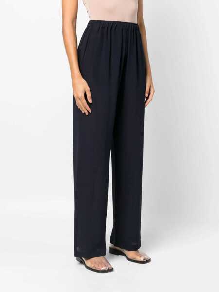 Pantaloni casual Vivienne Westwood Kung Fu Pants BLUE Femei (BM 9414641) 3