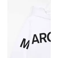 Hanorace MM6 Maison Margiela Dama - Hanorace MM6 Maison Margiela Sweatshirt Logo And Wide Neck Standing WHITE Femei (BM 9415025) - B-mall.ro