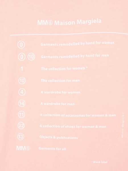 Tricouri MM6 Maison Margiela T-Shirt M/C PINK Baieti (BM 9415052) 3