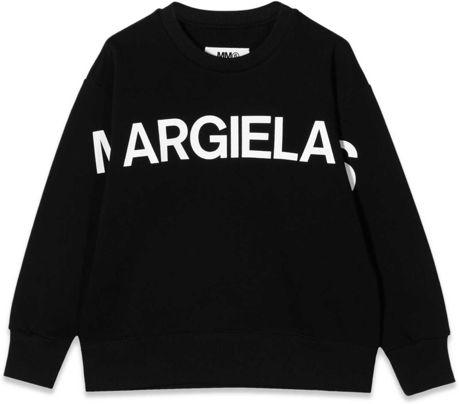 MM6 Maison Margiela Crewneck Sweatshirt BLACK