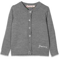 Cardigane Cardigan Round Neck Buttons Fete