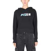 Hanorace Sweatshirt With Logo Print Femei