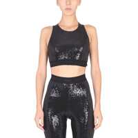 Bluze Crop Top With Logo Femei