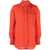MSGM Camicia Con Frange ORANGE