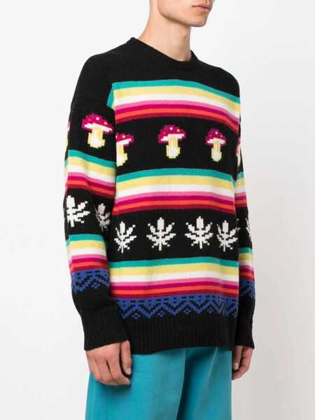 Pulovere MSGM Wool Crew Neck Sweater MULTICOLOUR Barbati (BM 9415436) 3