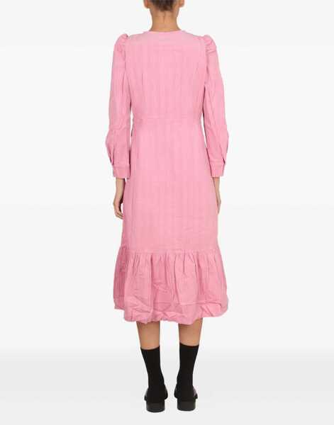 Rochii casual Baum und Pferdgarten Midi Dress Aleema PINK Femei (BM 9415616) 2