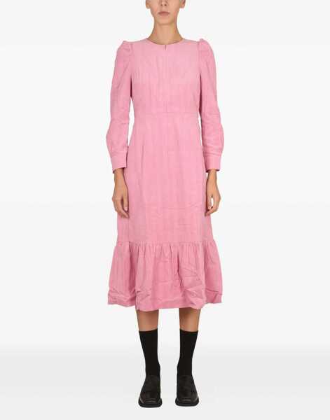 Rochii casual Baum und Pferdgarten Midi Dress Aleema PINK Femei (BM 9415616) 3