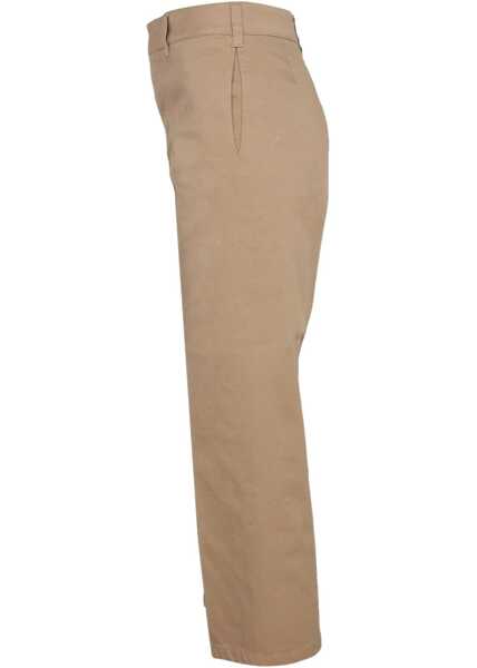Pantaloni casual Department Five Cotton Pants BEIGE Femei (BM 9415709) 4